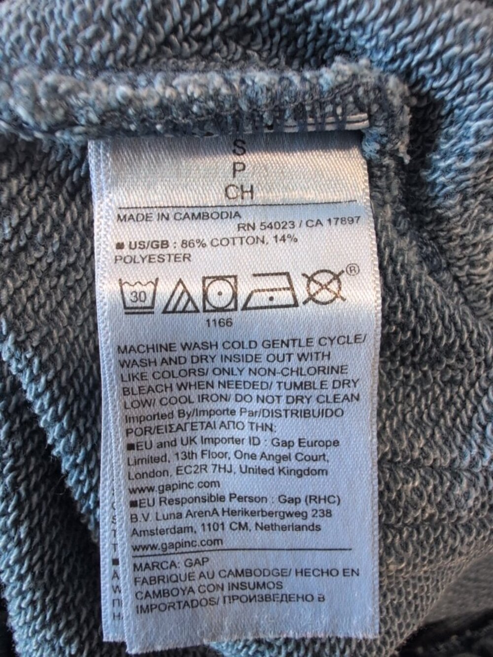 Gap Heavyweight Easy Baggy Sweatpant Jeans Small - Picture 5 of 6